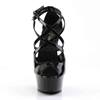 Pleaser - DELIGHT612 High Heels - Schwarz Product image